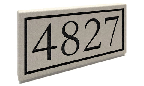 Customized Slate Address Markers