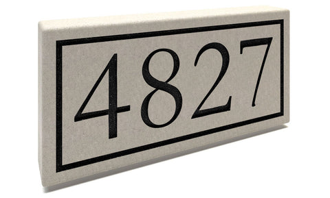 Customized Slate Address Markers