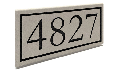 Personalized Stone Address Plaques