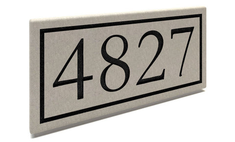Customized Slate Address Markers