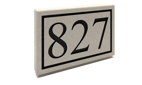 Customized Slate Address Markers