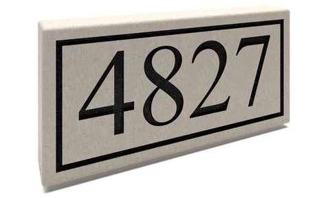 Customized Slate Address Markers