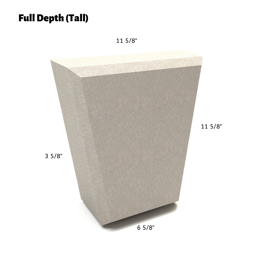 Keystone Limestone Block Premium Engineered Limestone Keystones | Build-A-Stone